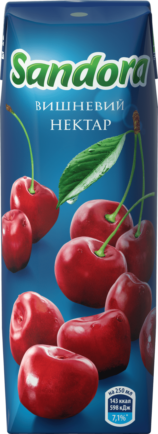 Нектар SANDORA вишня, 0,25 л